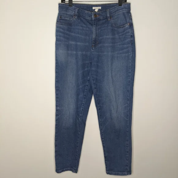 Eileen Fisher Tapered Ankle Jean - Picture 3 of 7